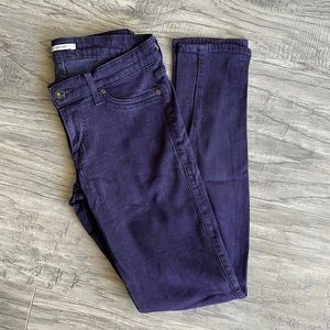 Purple Rich & Skinny Jeans